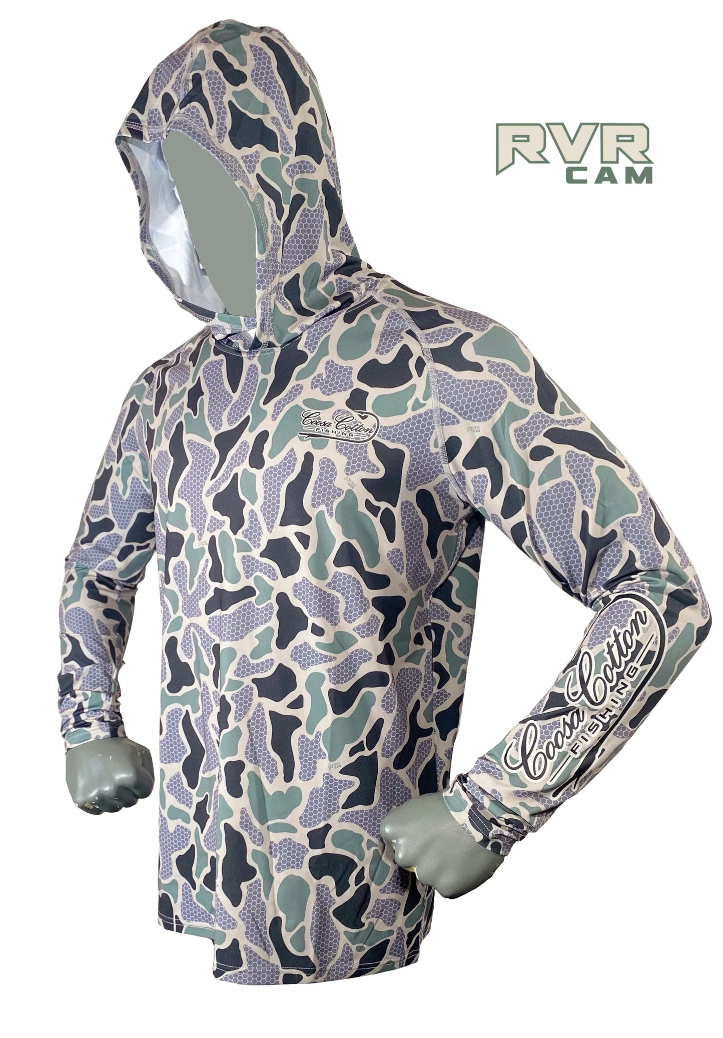 Coosa Cotton- Performance Hoodie, RVR Cam