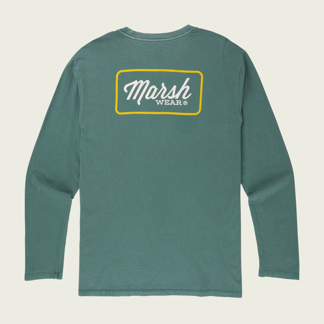 Marsh Wear- Script, Duck Green