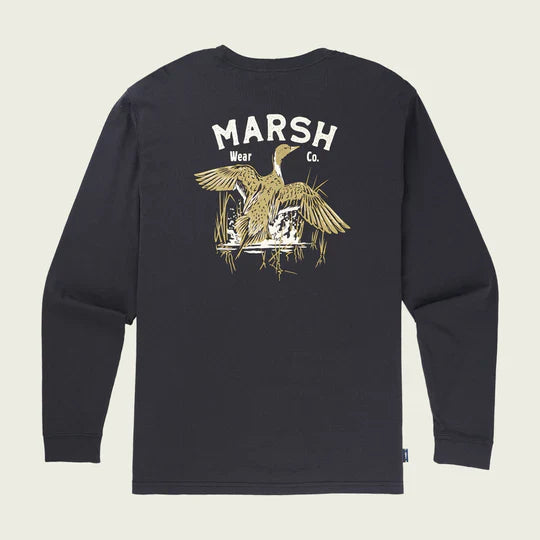 Marsh Wear- Skimming LS, Black