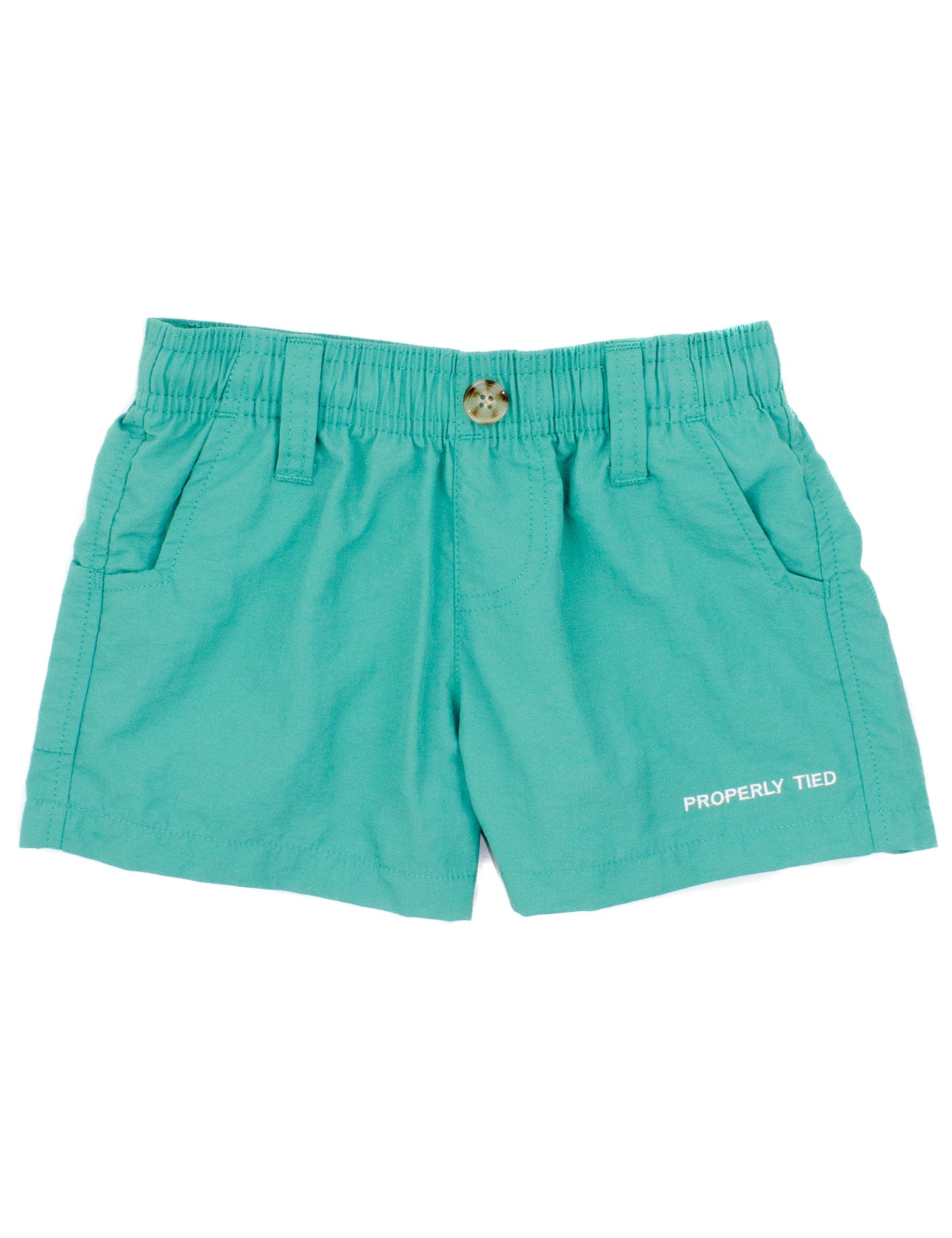 Properly Tied- Boy’s Mallard Short, Soft Green