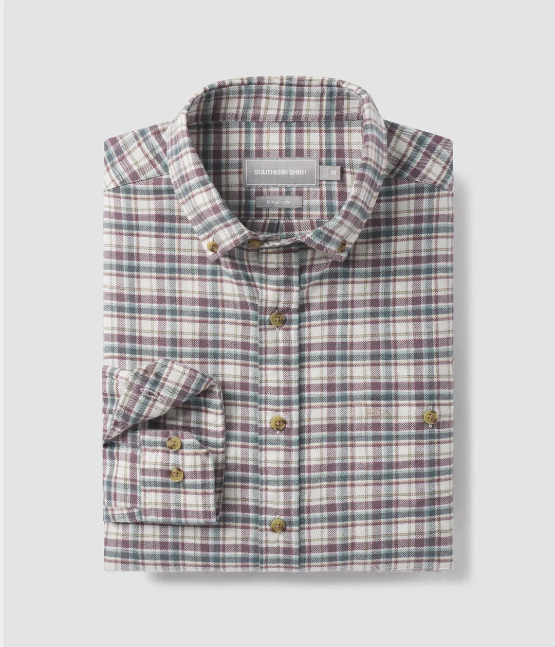 Southern Shirt Co.-Sequoia Flannel, Sequoia