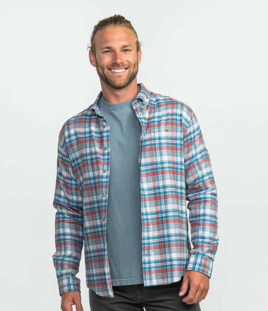 Southern Shirt Co.- Acadia Flannel LS, Acadia
