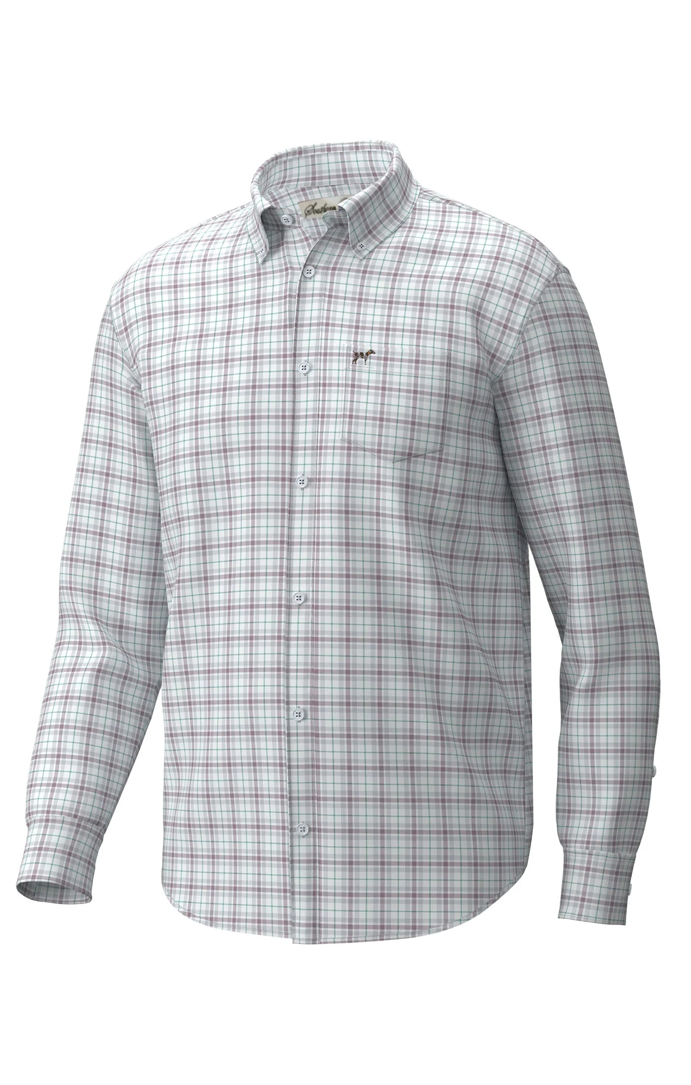 Southern Point- Hadley Luxe Lite Long Sleeve, Elder & Emerald Coast