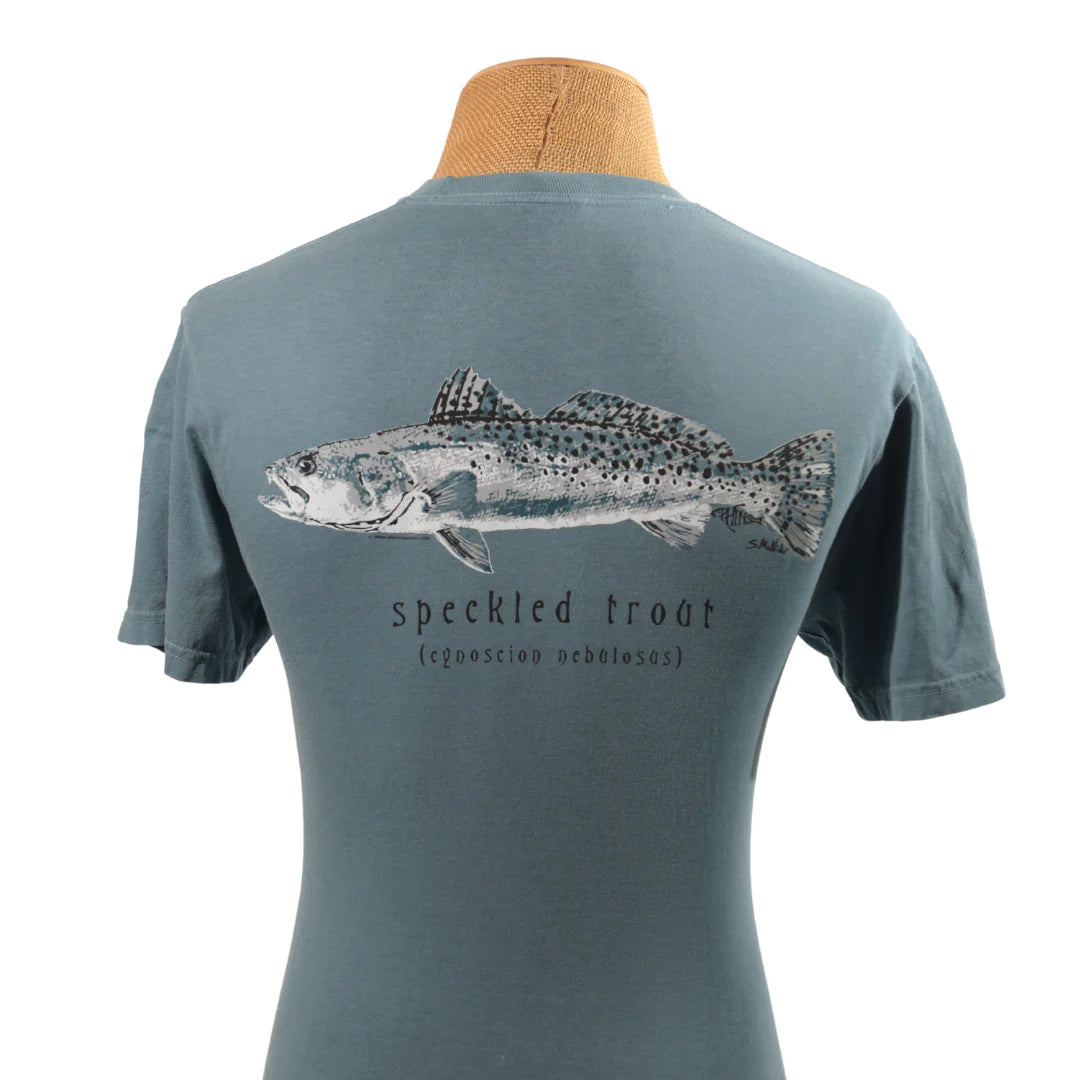 Phins- Speckled Trout, Ice Blue