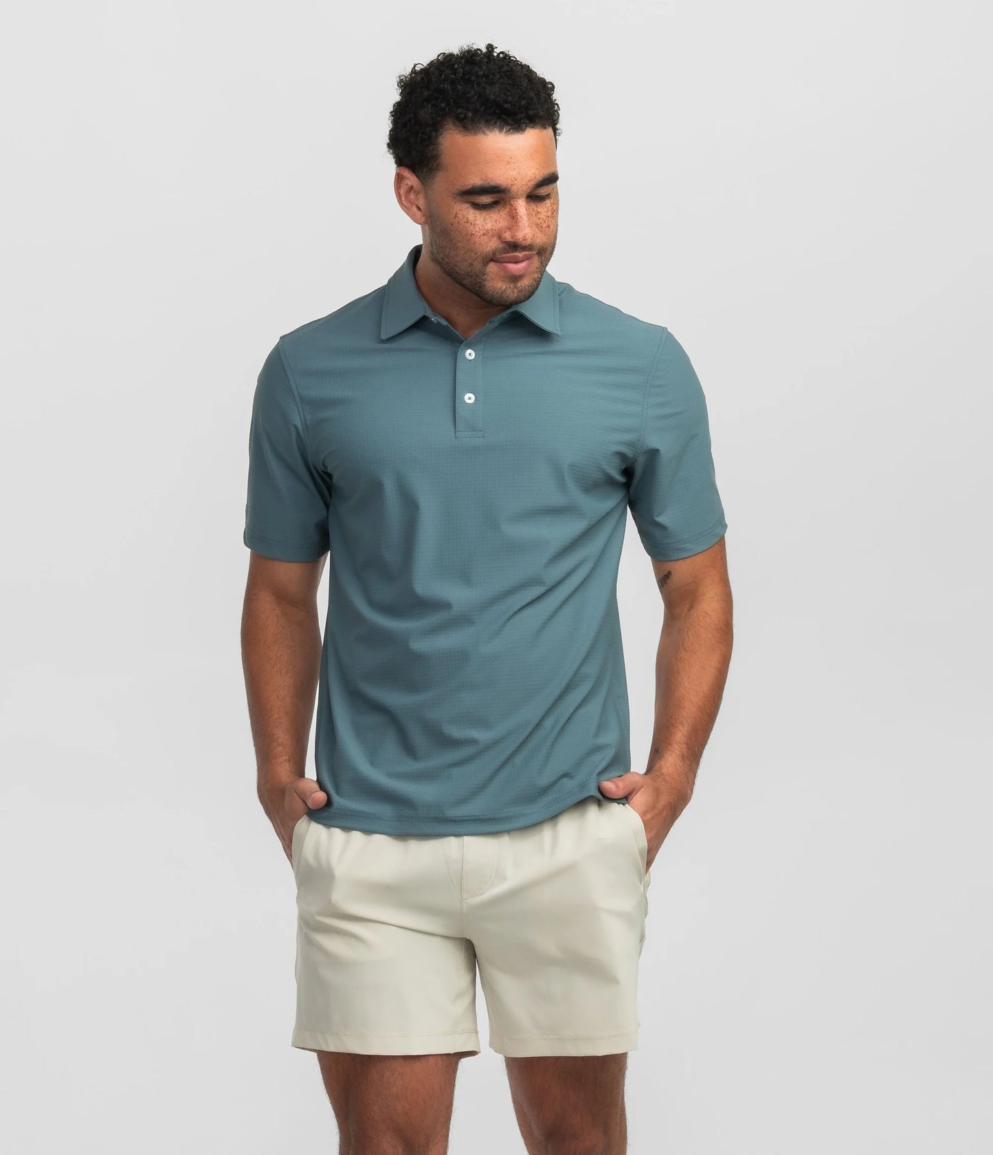 Southern Shirt Co. - Next Level Performace Polo, Storm