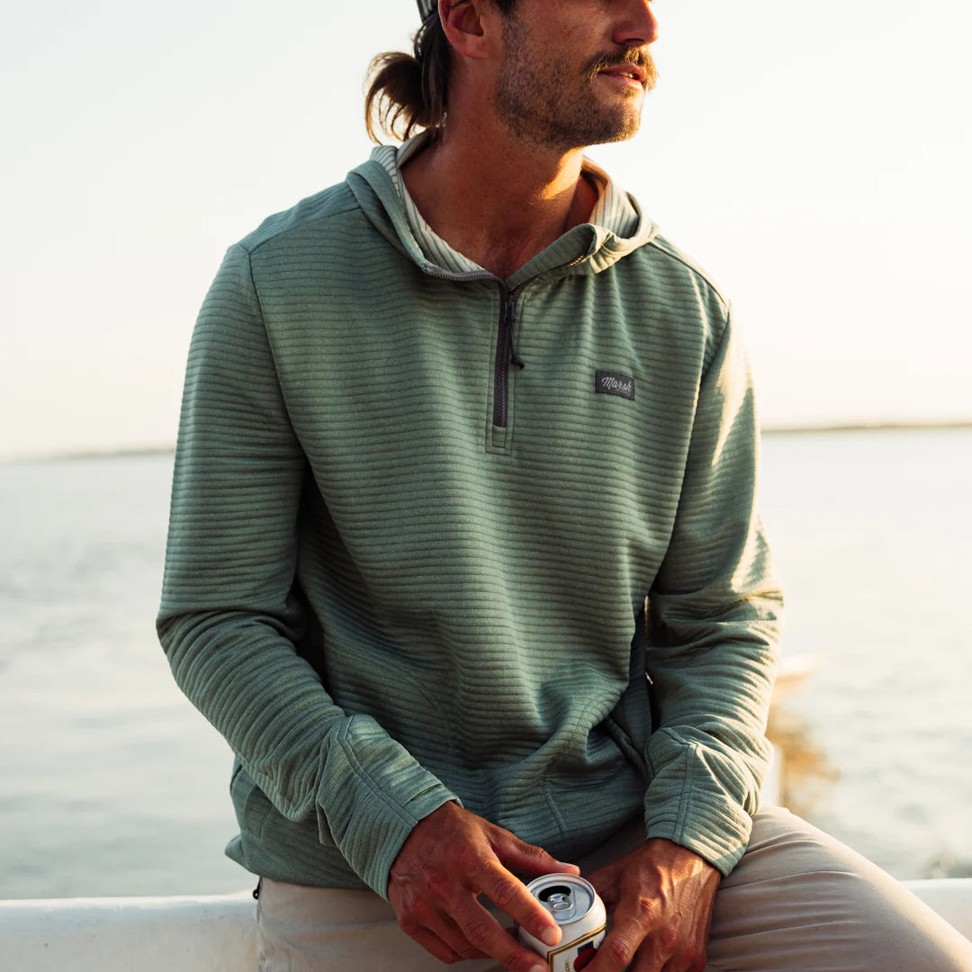 Marsh Wear- Sullivan Hoodie, Lily Pad