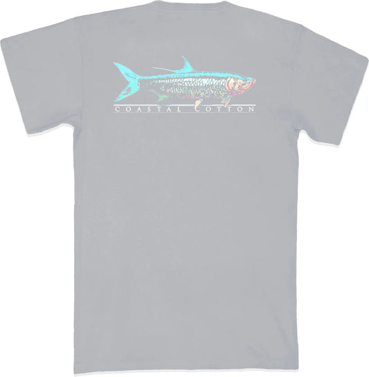 Coastal Cotton- Youth Tarpon SS Tee, Grey