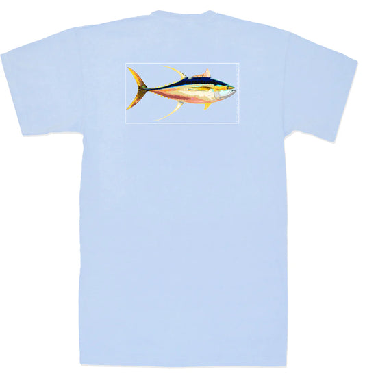 Coastal Cotton- Youth Tuna SS tee, Cobalt