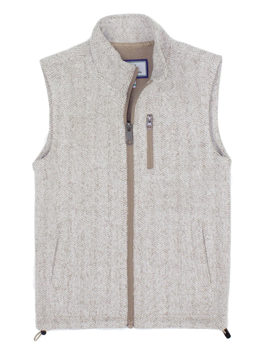 Properly Tied- Boy's Upland Vest, Cream