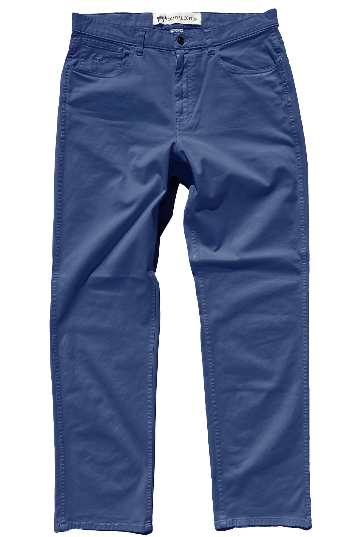 Coastal Cotton- 5 Pocket Pant, Wake Blue