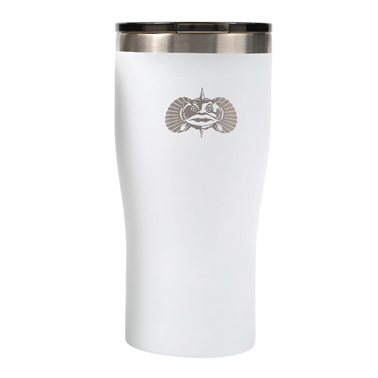 Toadfish- Non-Tipping 20oz Tumbler, White