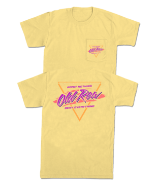 Old Row- Retro Triangle 2.0, Yellow