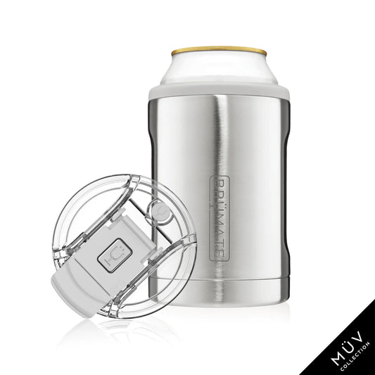 Brumate-HOPSULATOR DUO MÜV 2-IN-1 | Stainless (12OZ CANS/TUMBLER)